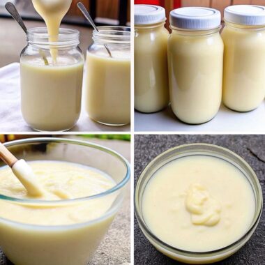 Cómo hacer leche condensada casera