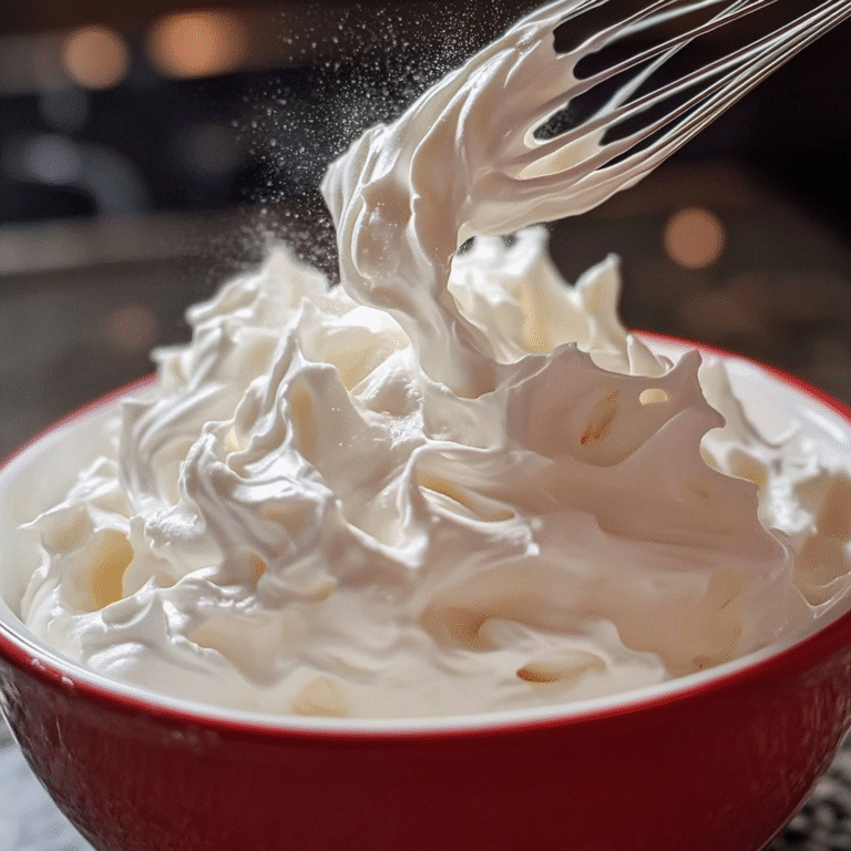 Crema Chantilly Casera