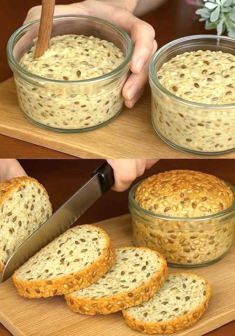 ¡Pan en un Tarro en 1 Minuto! La Receta Revolucionaria sin Harina Blanca, sin Levadura, sin Azúcar