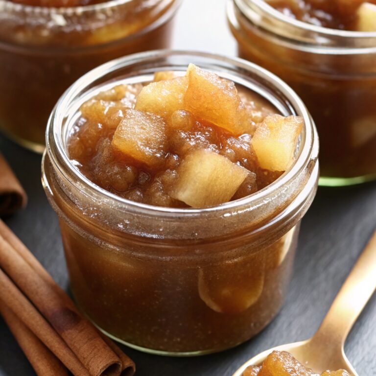 Mermelada de Manzana y Canela sin Azúcar 🍎✨