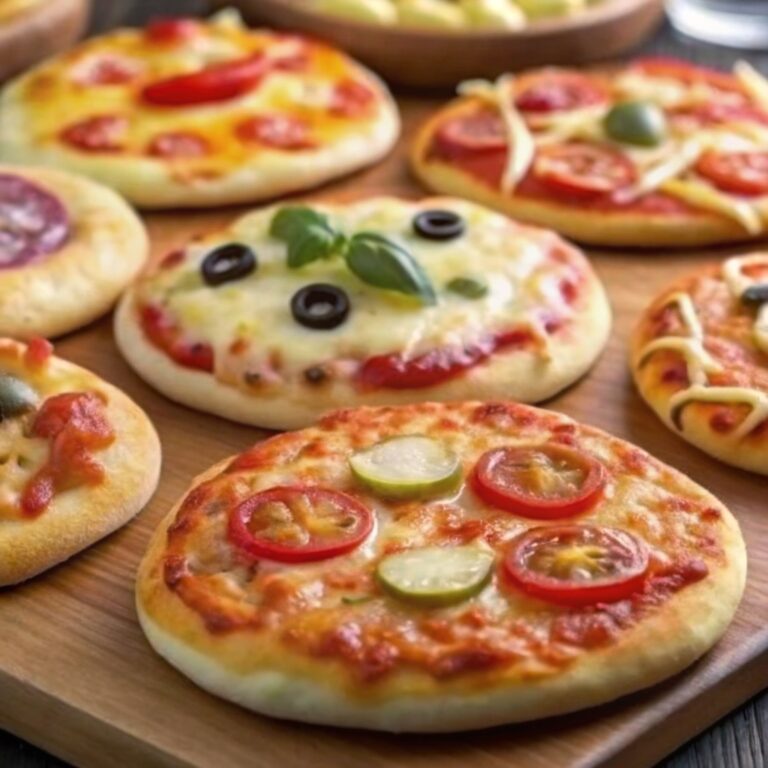 Mini Pizzas Caseras: Receta Fácil y Divertida para Toda la Familia
