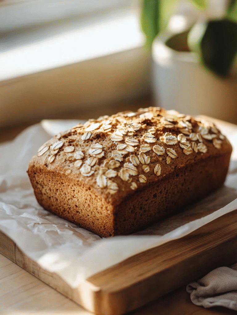 Pan de Avena y Chía sin Harina