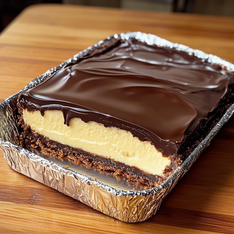 Pastel de Éclair sin Horno: El Postre Más Fácil y Delicioso