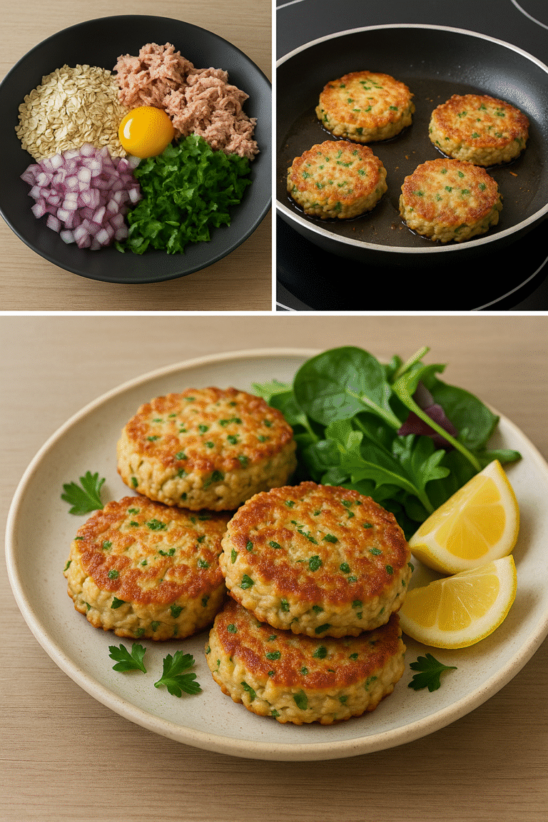 Tortitas de Atún Saludables: Una Receta Nutritiva y Fácil Para Toda la Familia
