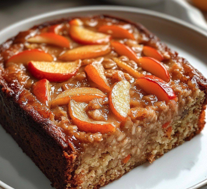 Bizcocho Saludable de Avena, Manzana y Zanahoria: Tierno, Nutritivo y sin Culpa