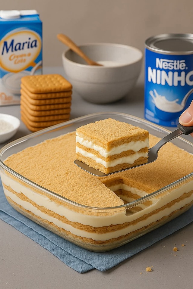 Nadie se imagina lo fácil que es este postre (¡y te garantizo que queda perfecto!)