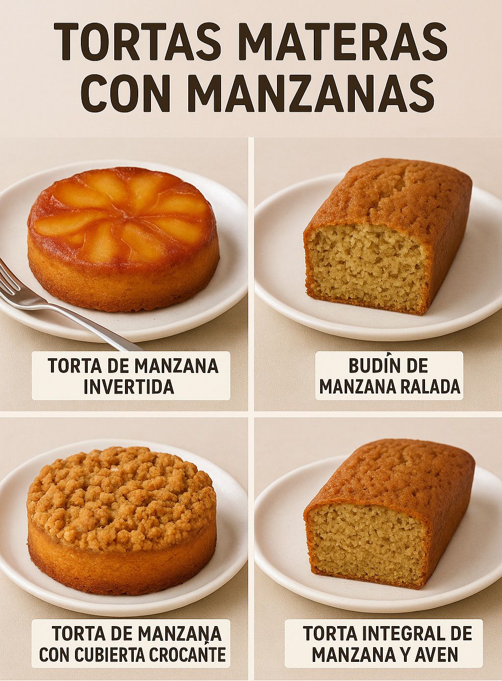 4 Exquisitas Tortas Materas con Manzanas: El Dulce Perfecto para tu Momento Favorito