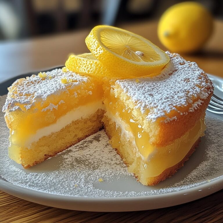 Tarta de Limón con Relleno Cremoso: ¡Un Clásico Irresistible que Deleitará a Todos! 🍋🍰