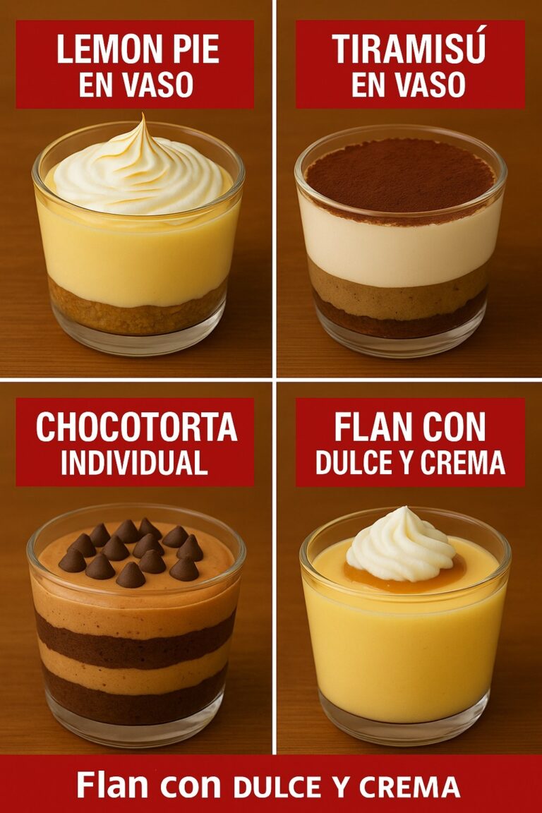 ¡Te Enseño 4 Exquisitas Recetas de Postres en Vasitos para Deleitar a Todos!