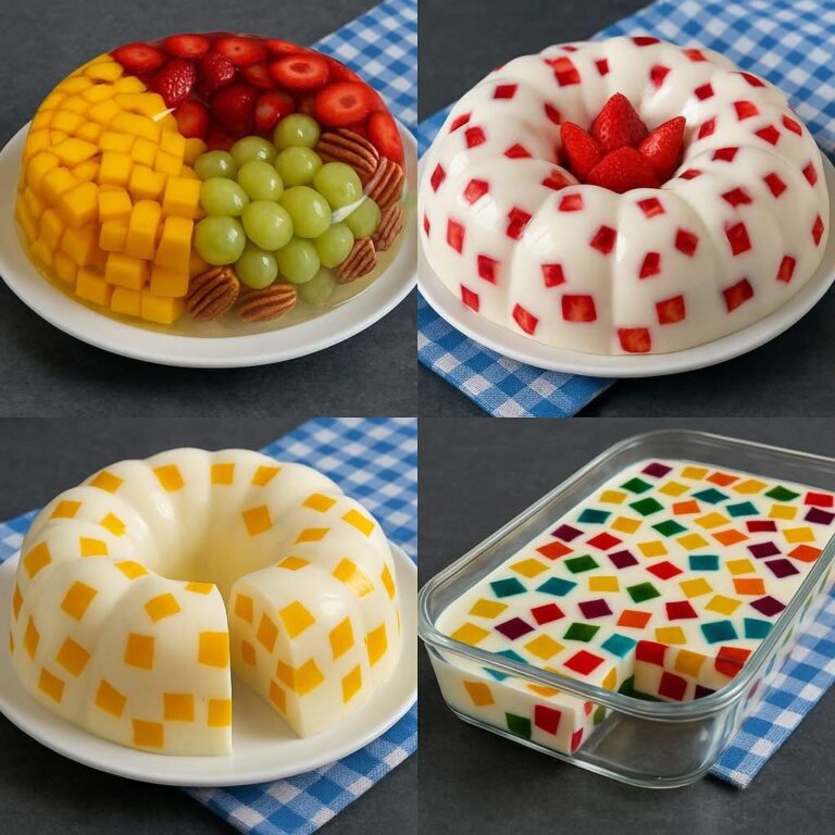 ¡Te Enseño 4 Recetas de Gelatinas para Sorprender a Todos!