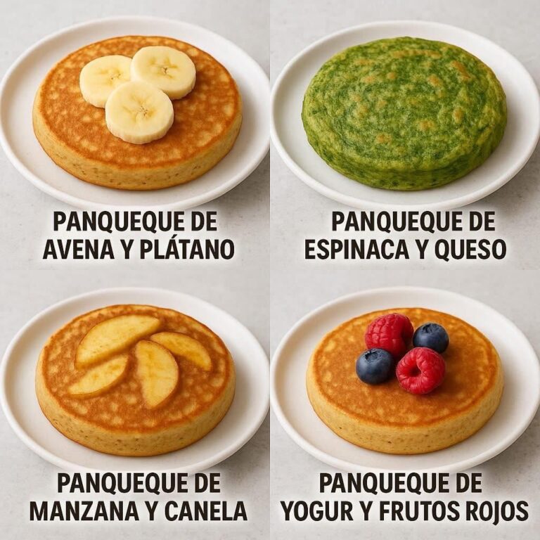 4 Panqueques Saludables que Tienes que Probar Hoy Mismo