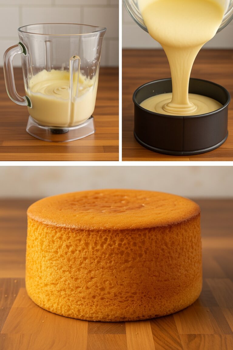 Bizcocho Casero en Licuadora: La Receta Más Fácil y Deliciosa