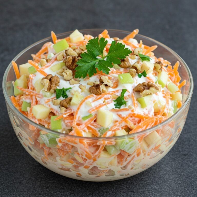 Ensalada de Zanahoria con Yogurt: Frescura y Sabor en Cada Bocado