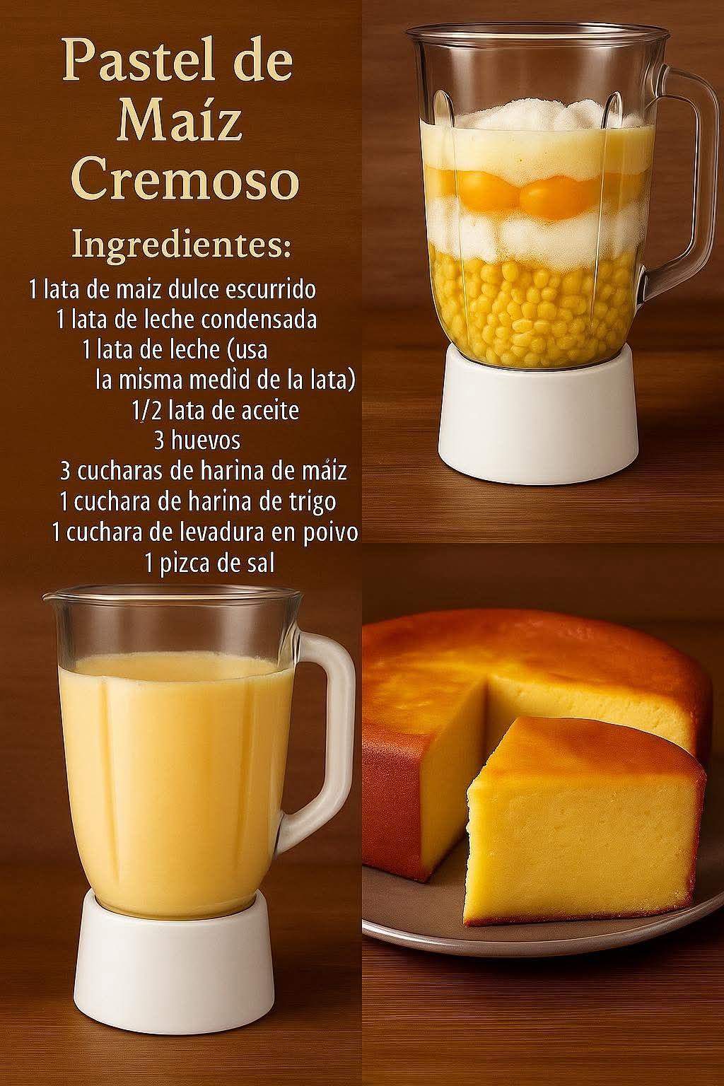 Pastel de Maíz Cremoso