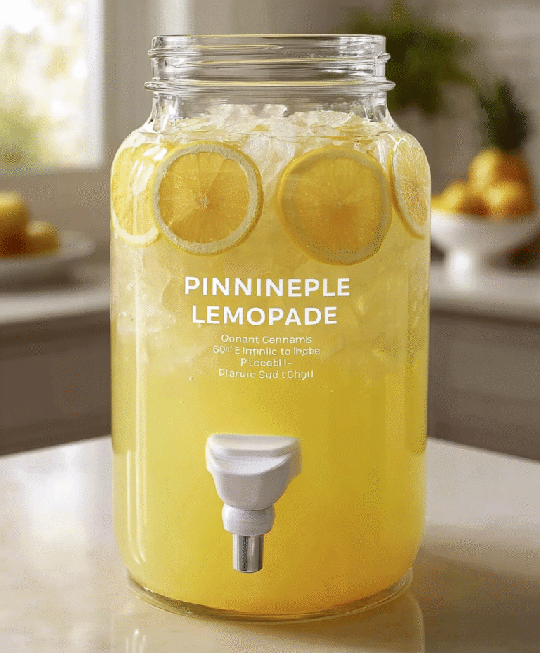 Pineapple Lemonade Recipe: Tropical Sunshine in a Glass