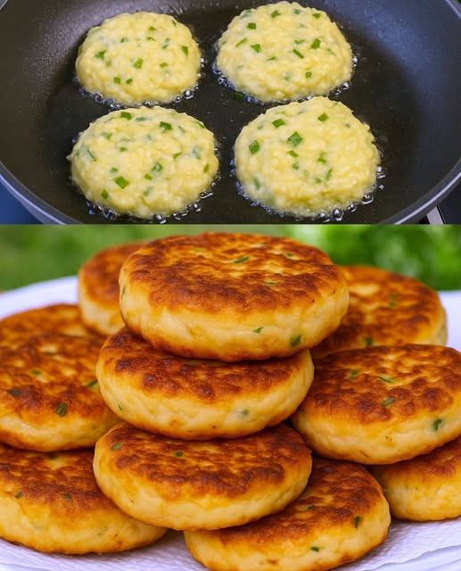 Tortitas de Patata Súper Fáciles y Rápidas